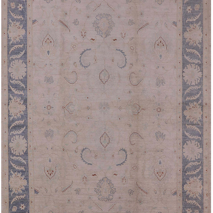 Mid-Century Modern Rose Purple Oriental Rug, urb495