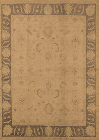 Oriental Brown Traditional Rug, urb495brn