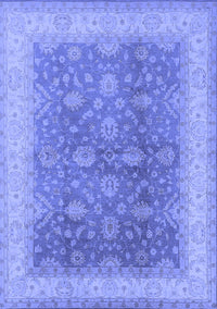 Oriental Blue Traditional Rug, urb496blu