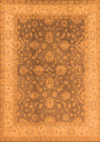 Oriental Orange Traditional Rug, urb496org