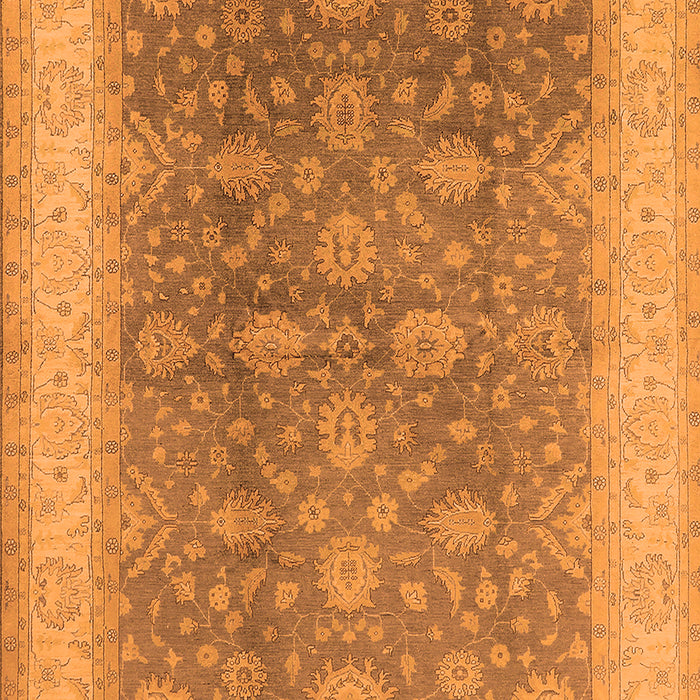 Oriental Orange Traditional Rug, urb496org
