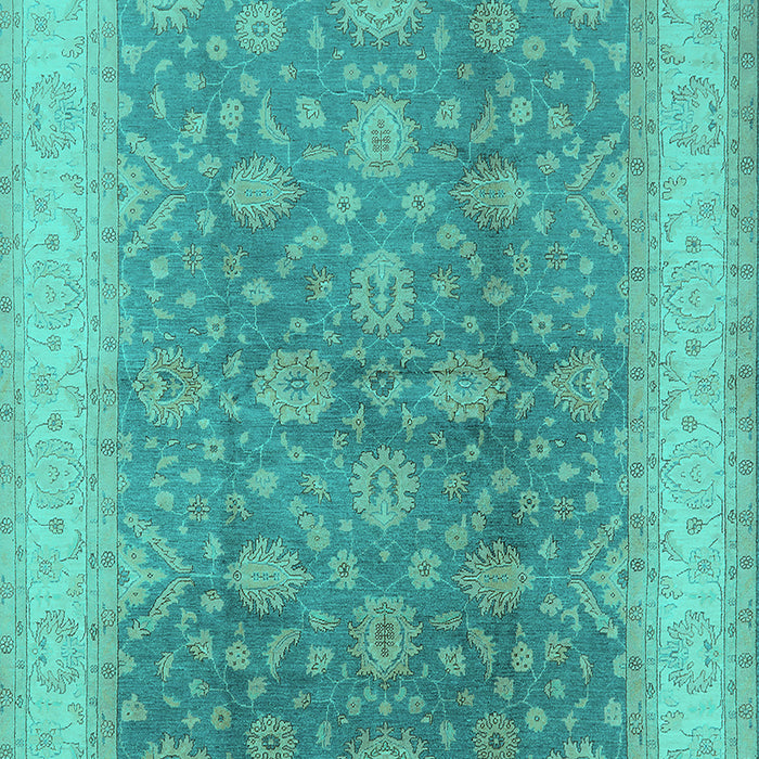 Oriental Turquoise Traditional Rug, urb496turq