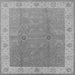 Square Oriental Gray Traditional Rug, urb497gry
