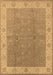 Oriental Brown Traditional Rug, urb497brn