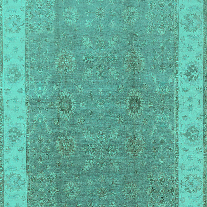 Oriental Turquoise Traditional Rug, urb497turq
