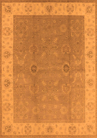 Oriental Orange Traditional Rug, urb497org