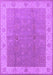 Oriental Purple Traditional Rug, urb497pur