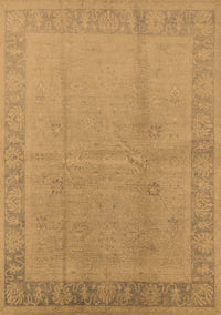 Oriental Brown Traditional Rug, urb498brn