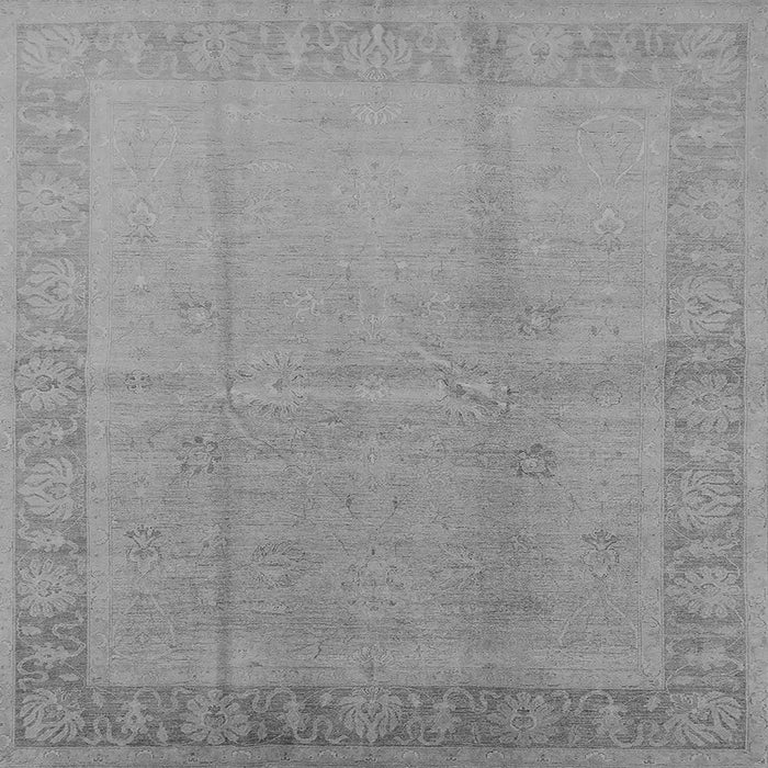 Square Oriental Gray Traditional Rug, urb498gry