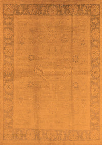 Oriental Orange Traditional Rug, urb498org