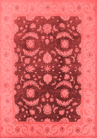 Oriental Red Traditional Rug, urb499red