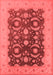 Oriental Red Traditional Area Rugs