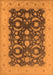 Oriental Orange Traditional Rug, urb499org