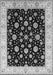 Oriental Gray Traditional Rug, urb500gry