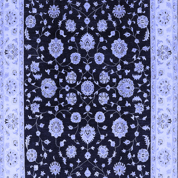 Oriental Blue Traditional Rug, urb500blu