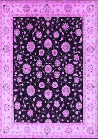 Oriental Purple Traditional Rug, urb500pur