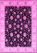 Oriental Pink Traditional Rug, urb500pnk