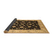 Sideview of Oriental Brown Traditional Rug, urb500brn