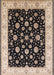 Mid-Century Modern Burgundy Brown Oriental Rug, urb500
