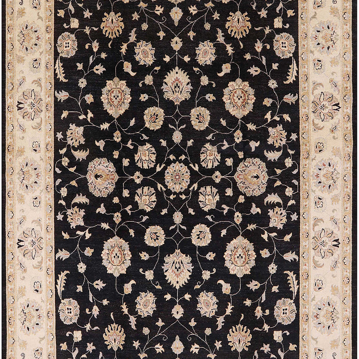 Mid-Century Modern Burgundy Brown Oriental Rug, urb500