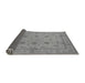 Sideview of Oriental Gray Traditional Rug, urb501gry