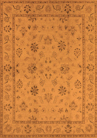 Oriental Orange Traditional Rug, urb501org
