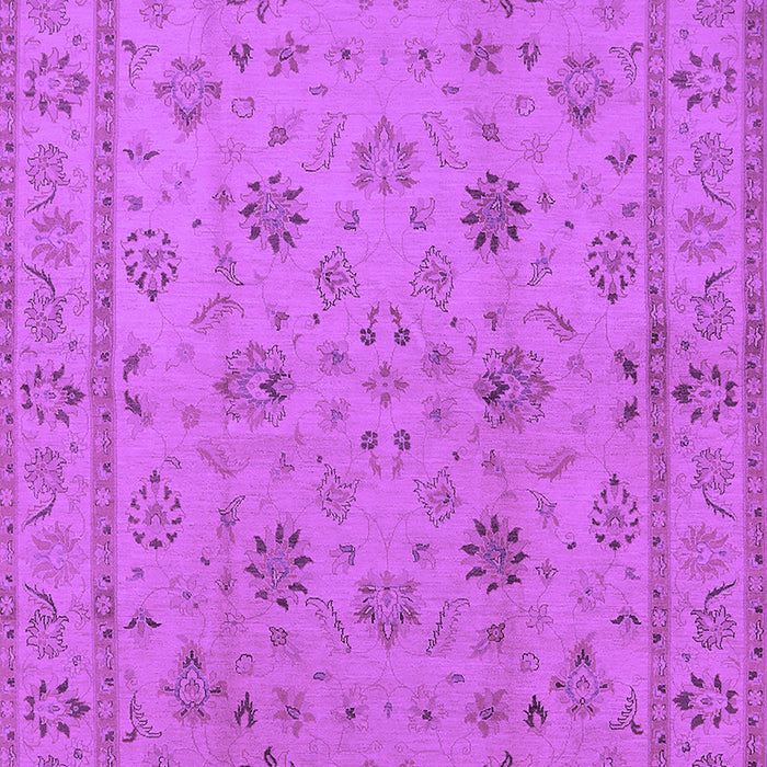 Machine Washable Oriental Purple Traditional Area Rugs, wshurb501pur
