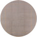 Round Machine Washable Industrial Modern Rosy Brown Pink Rug, wshurb502