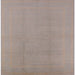 Square Mid-Century Modern Rosy Brown Pink Solid Rug, urb502