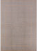 Mid-Century Modern Rosy Brown Pink Solid Rug, urb502