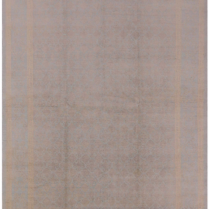 Mid-Century Modern Rosy Brown Pink Solid Rug, urb502