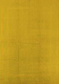 Solid Yellow Modern Rug, urb502yw