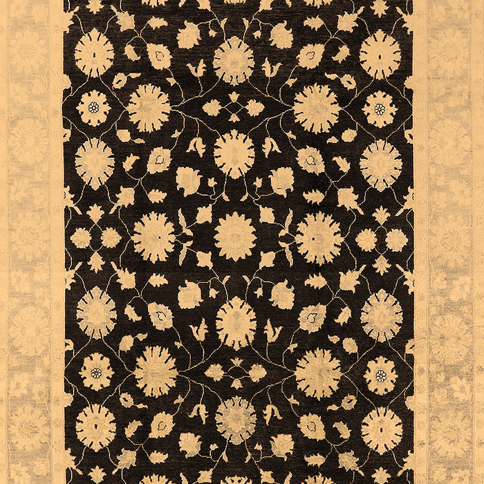Oriental Brown Traditional Rug, urb503brn