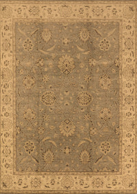 Oriental Brown Traditional Rug, urb504brn