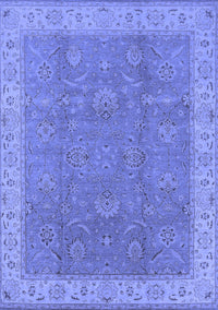 Oriental Blue Traditional Rug, urb504blu