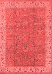 Oriental Red Traditional Rug, urb504red