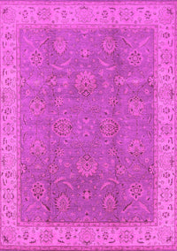 Oriental Pink Traditional Rug, urb504pnk