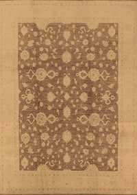 Oriental Brown Traditional Rug, urb505brn