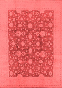 Oriental Red Traditional Rug, urb505red