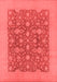 Oriental Red Traditional Area Rugs