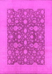 Oriental Pink Traditional Rug, urb505pnk