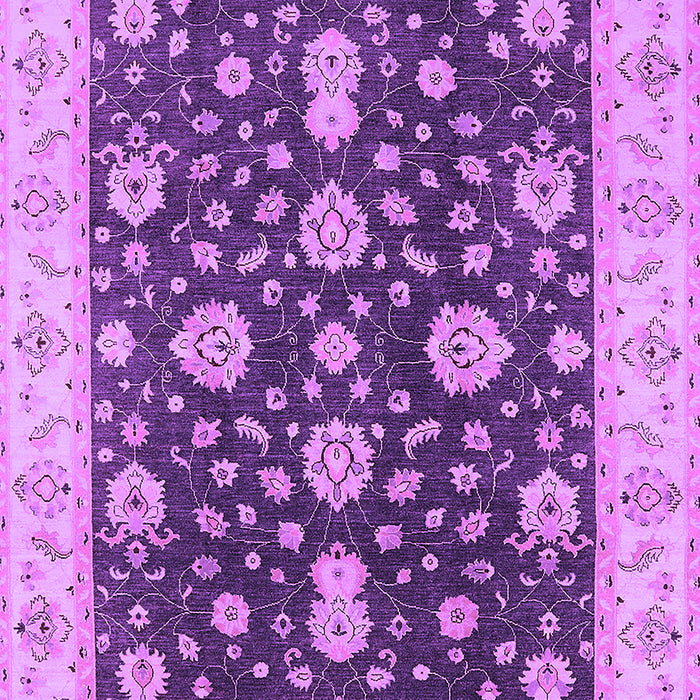 Machine Washable Oriental Purple Traditional Area Rugs, wshurb506pur