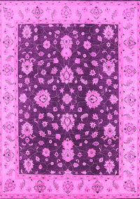 Oriental Pink Traditional Rug, urb506pnk