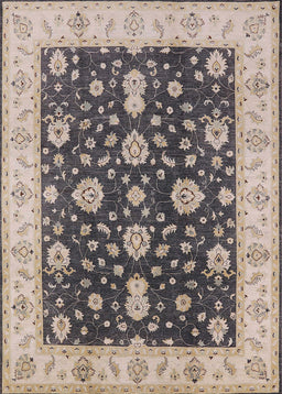 Mid-Century Modern Purple Oriental Rug, urb506