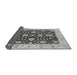 Sideview of Oriental Gray Traditional Rug, urb506gry