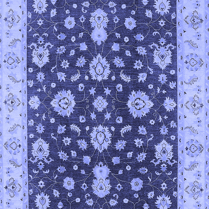 Oriental Blue Traditional Rug, urb506blu
