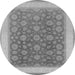 Round Oriental Gray Traditional Rug, urb507gry