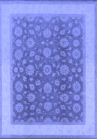 Oriental Blue Traditional Rug, urb507blu