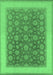 Oriental Emerald Green Traditional Rug, urb507emgrn