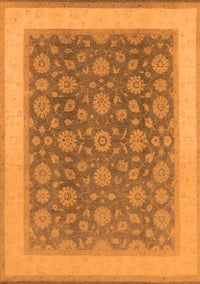 Oriental Orange Traditional Rug, urb507org